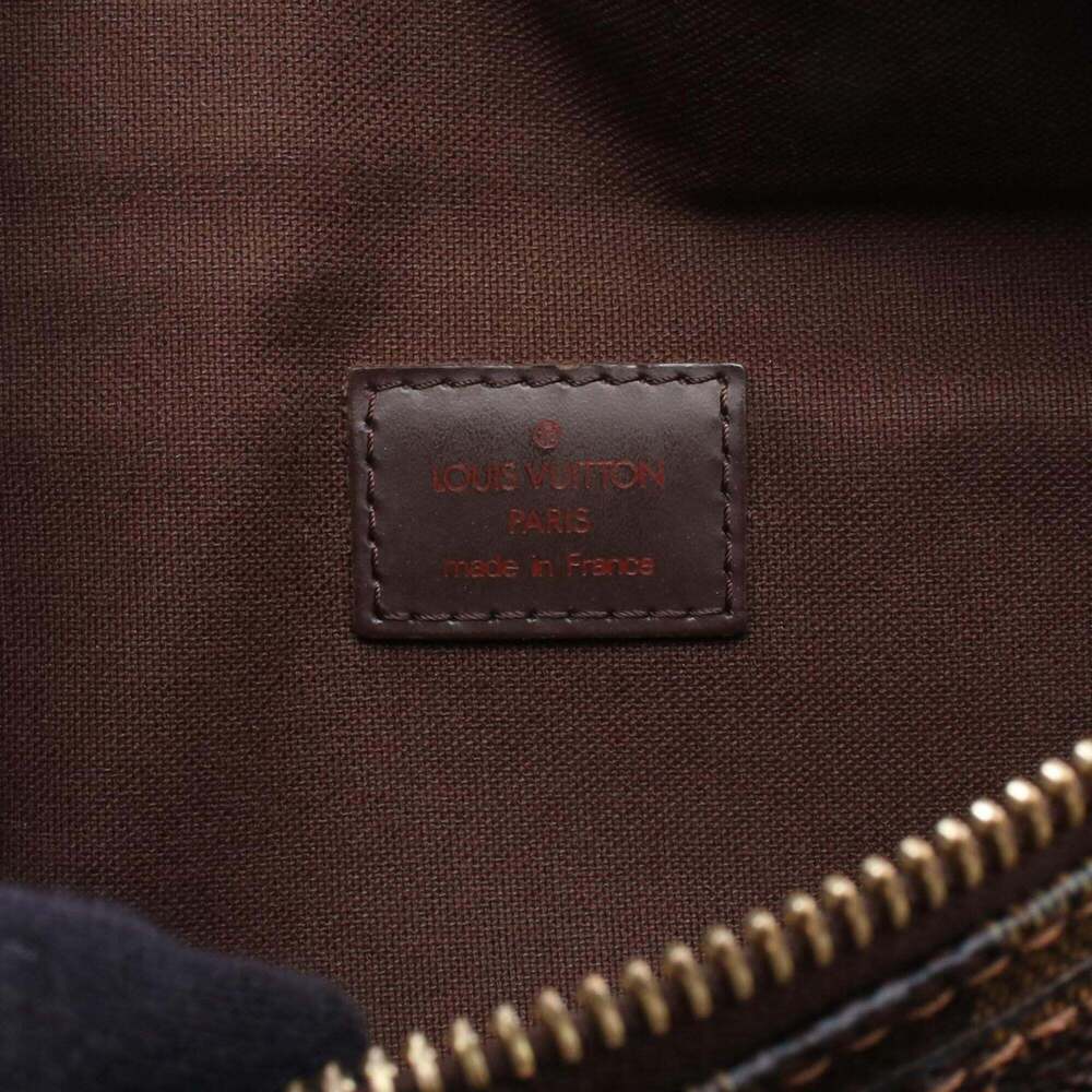 LOUIS VUITTON Authentic Brown Damier Leather Fanny Pack - Picture 4 of 10